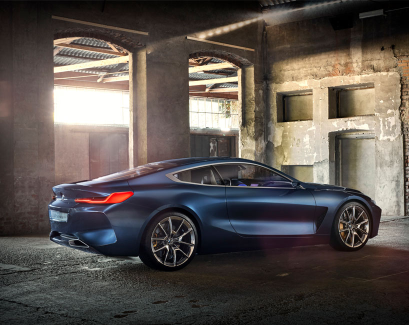 BMW concept 8 series in close detail at concorso d'eleganza villa d'este