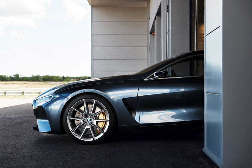 BMW concept 8 series in close detail at concorso d'eleganza villa d'este