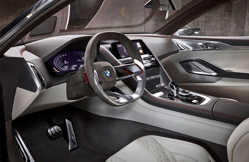 BMW concept 8 series in close detail at concorso d'eleganza villa d'este