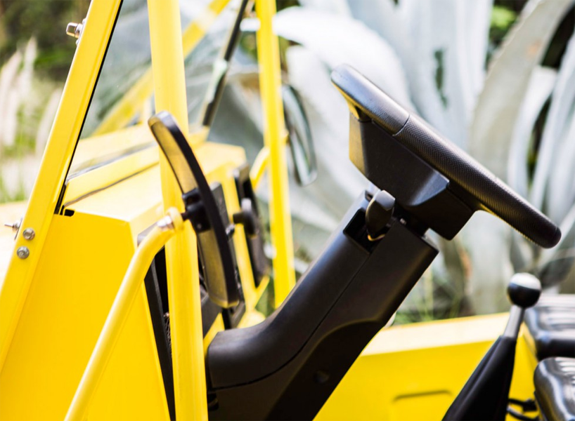MOKE turns 1960's car into an electric beach buggy