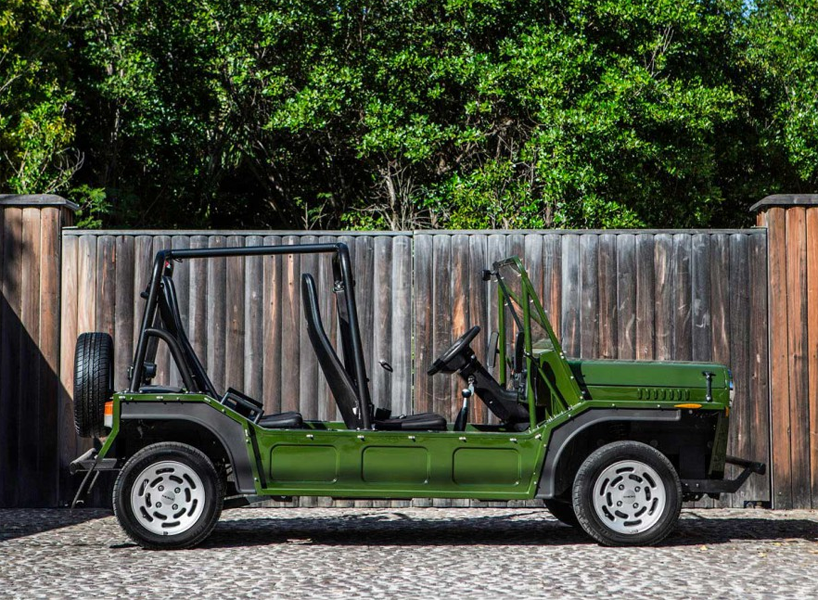 MOKE turns 1960's car into an electric beach buggy