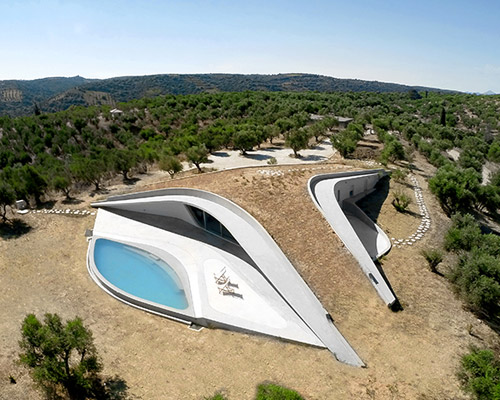 LASSA completes villa ypsilon as an extension of the greek landscape