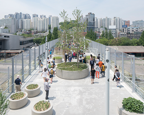 MVRDV's elevated skygarden opens on former highway in seoul