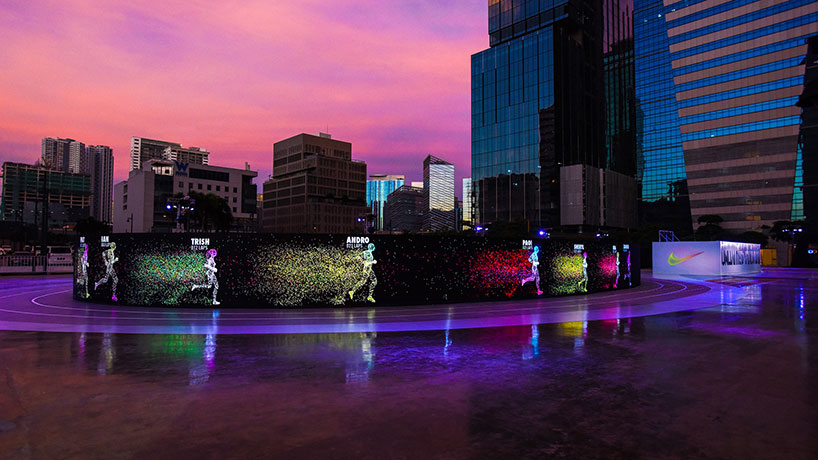 Transformador Días laborables Alas NIKE's unlimited stadium in manila is the 'world's first LED running track'