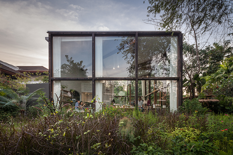 NITAPROW uses reclaimed wood to construct versatile venue in thailand for bodycare brand