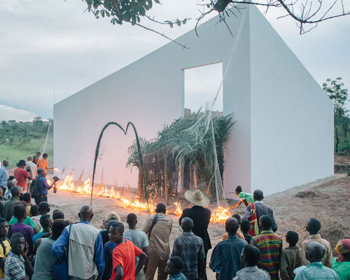 OMA-designed 'white cube' gallery in DR congo highlights the plight of plantation workers