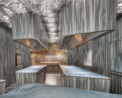 RCR arquitectes conceives experimental 'enigma' restaurant in barcelona for albert adrià