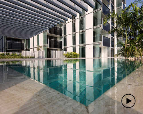 pritzker prize winners RCR completes first residential tower project in dubai