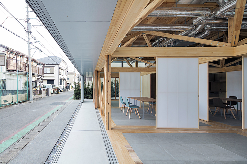 aki hamada constructs adaptable building in japan with shifting façades