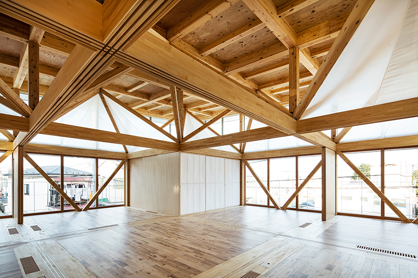 aki hamada constructs adaptable building in japan with shifting façades