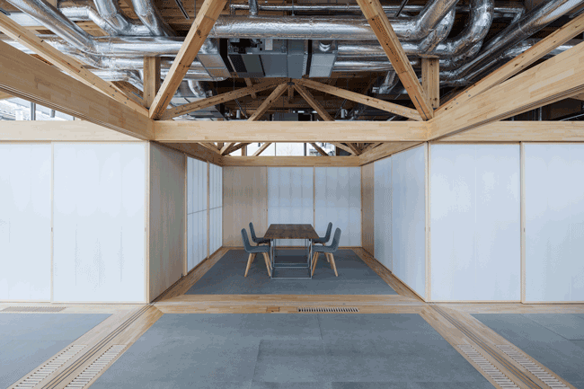 aki hamada constructs adaptable building in japan with shifting façades