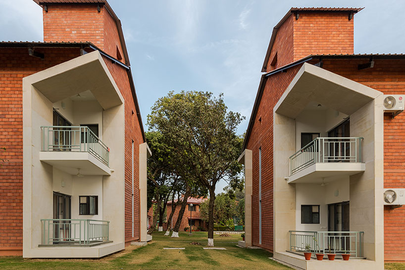 anagram architects builds teachers' residences for a school in the foothills of the himalayas
