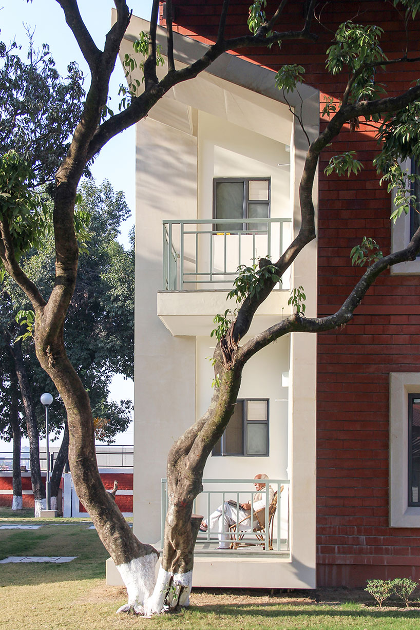 anagram architects builds teachers' residences for a school in the foothills of the himalayas