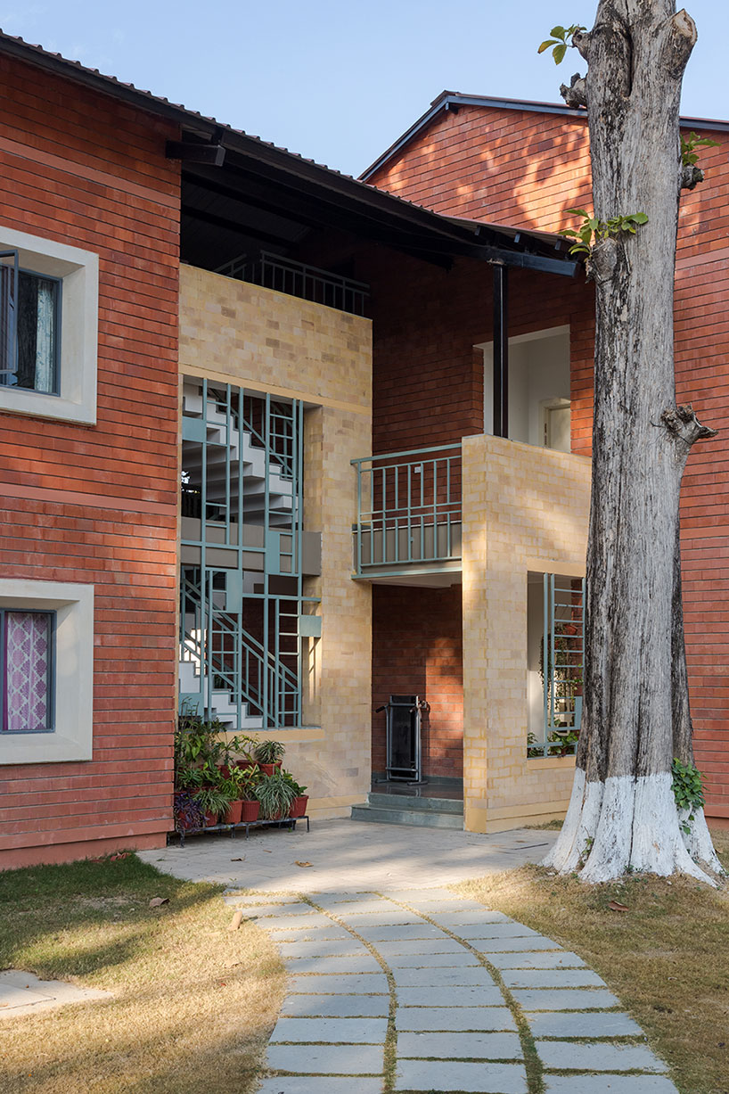 anagram architects builds teachers' residences for a school in the foothills of the himalayas
