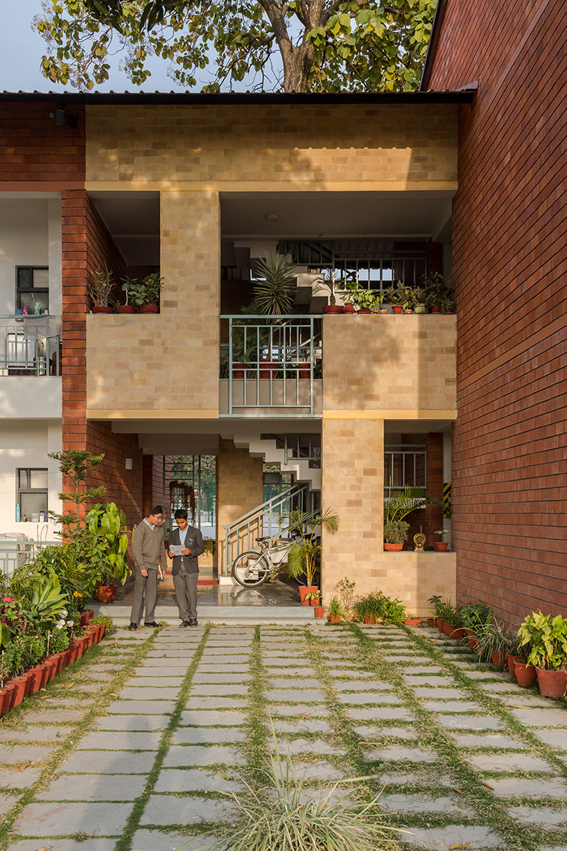 anagram architects builds teachers' residences for a school in the foothills of the himalayas