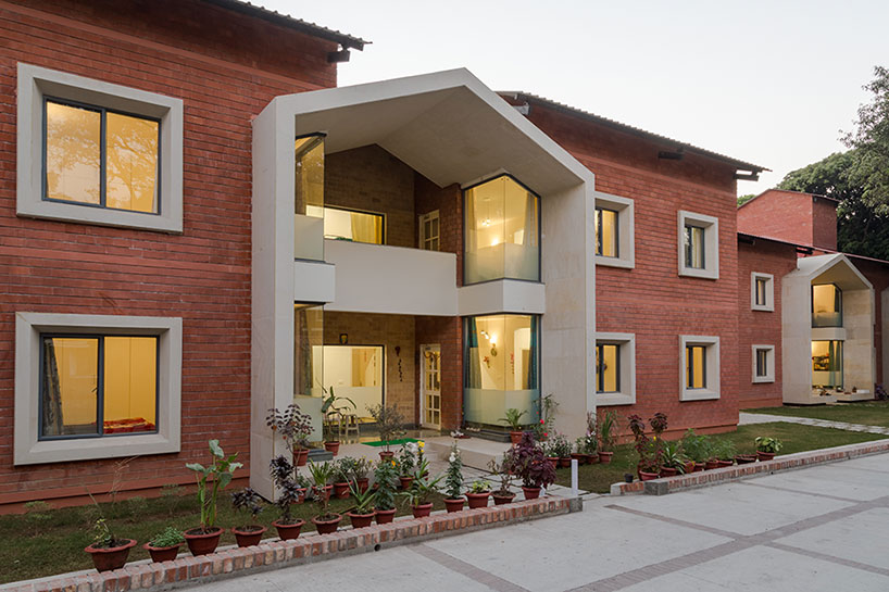 anagram architects builds teachers' residences for a school in the foothills of the himalayas
