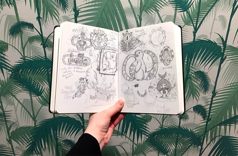 designer anna dittmer creates collectable passport stamps for fictional worlds