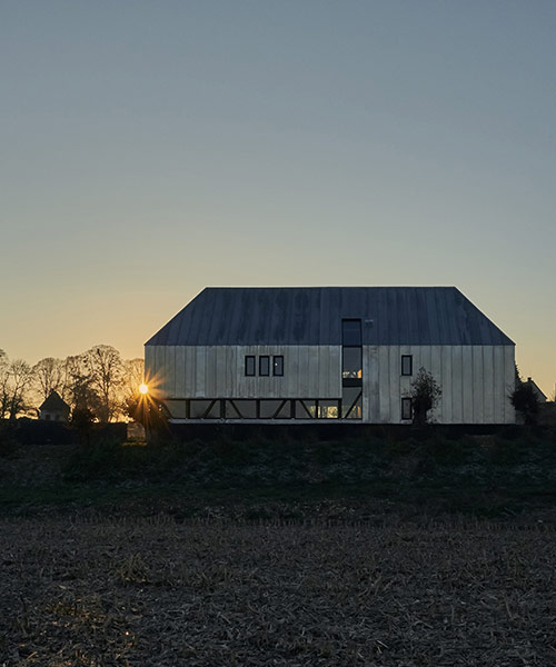 antonin ziegler architecte renovates riverside residence- the barn