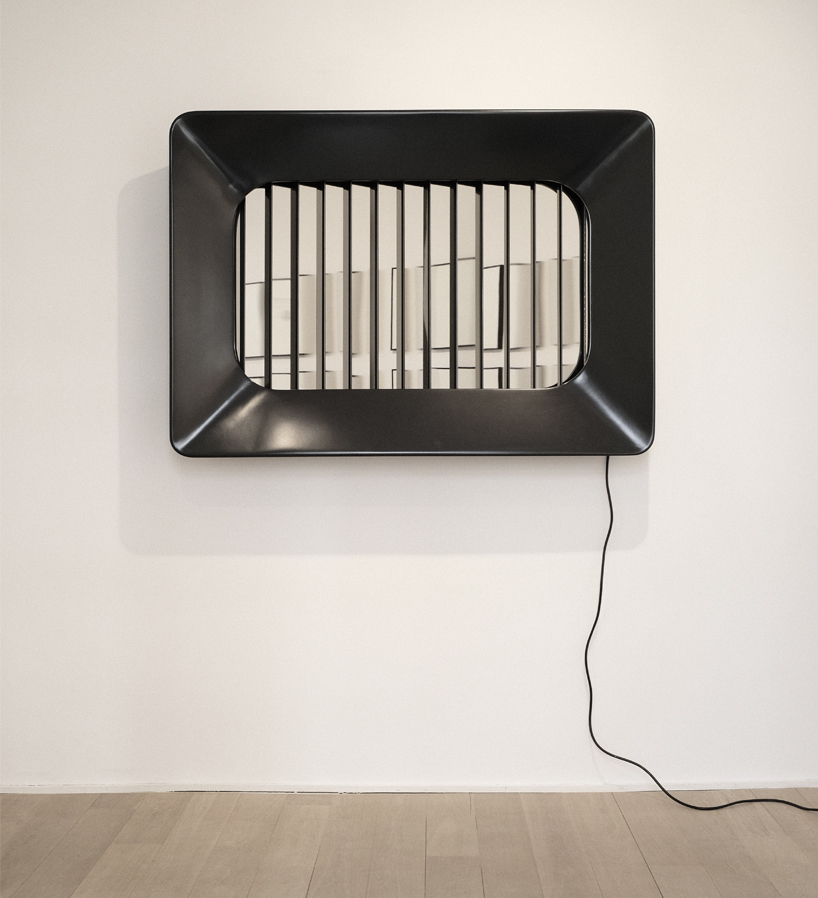 ionna vautrin's billboard mirror reflects visitors to atelier relief