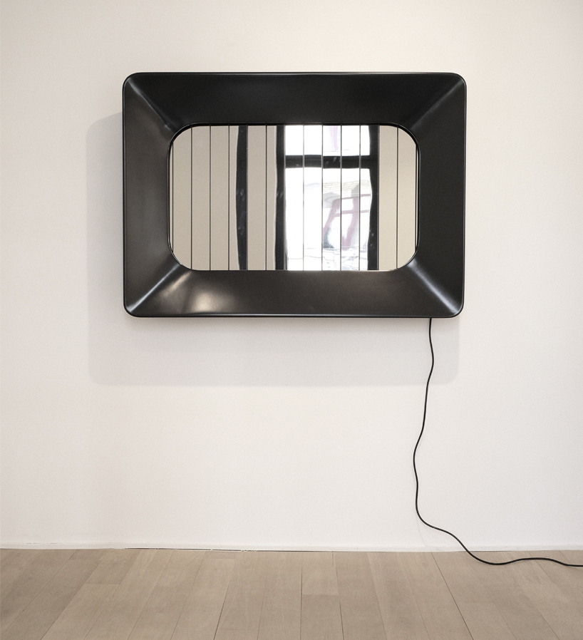 ionna vautrin's billboard mirror reflects visitors to atelier relief