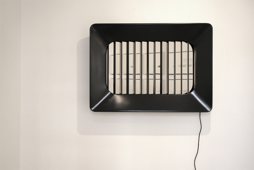 ionna vautrin's billboard mirror reflects visitors to atelier relief