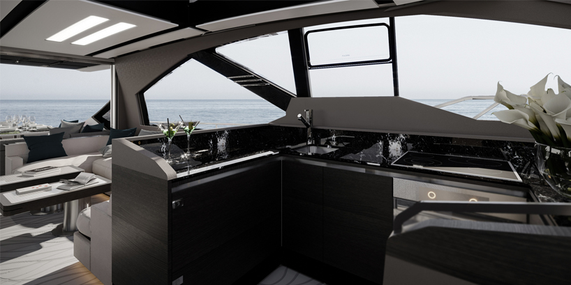 azimut S7 yacht is a fast cruising vision of contemporary design