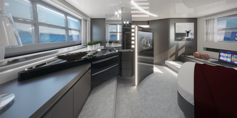 azimut S7 yacht is a fast cruising vision of contemporary design