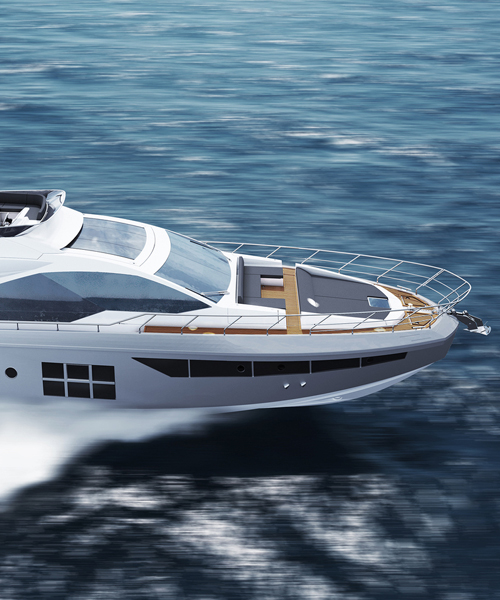 azimut S7 yacht is a fast cruising vision of contemporary design