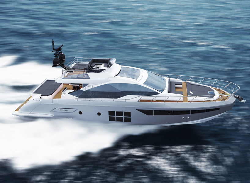 azimut S7 yacht is a fast cruising vision of contemporary design