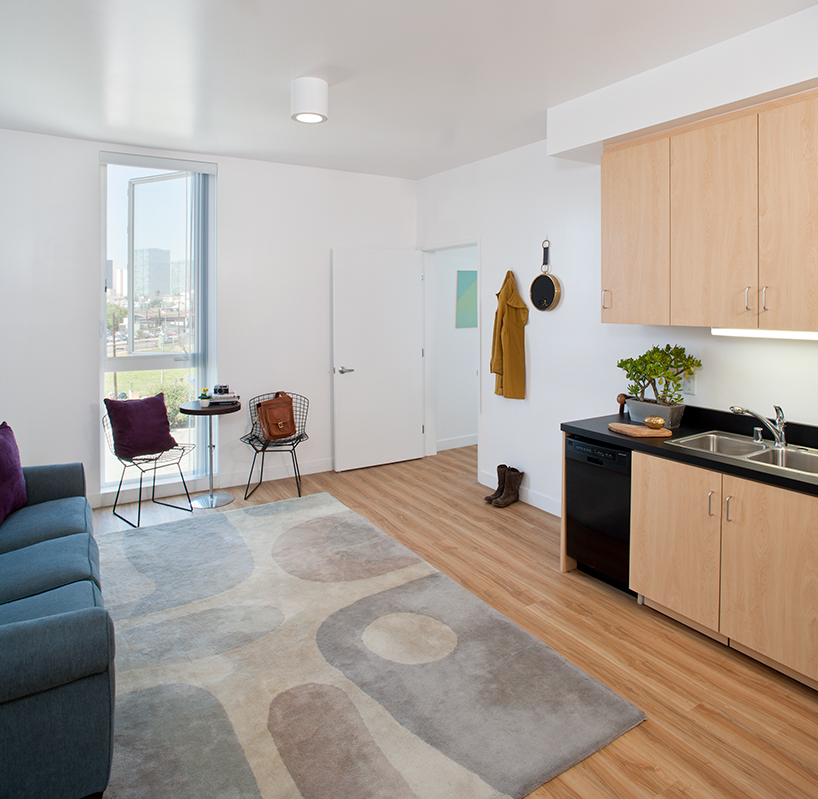 brooks + scarpa completes affordable housing for disabled veterans in LA