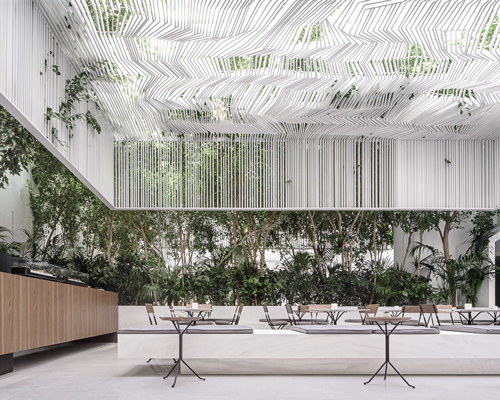 kois associated architects designs delta restaurant as multi-sensorial ...