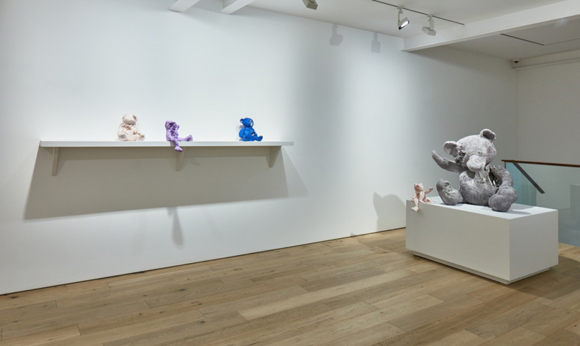 daniel arsham crystal toys galerie perrotin seoul designboom