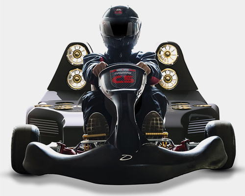 world's fastest go-kart speeds from 0 to 60 in less than two seconds