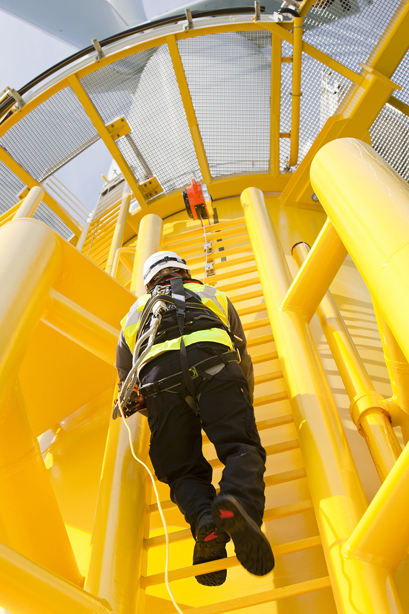 world’s largest wind turbines start spinning off the UK coast