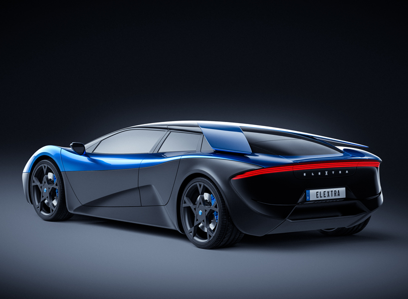 the elextra is a swiss-designed electric supercar built to rival tesla