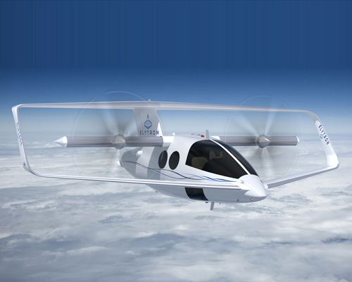 elytron VTOL air-taxi concept fuses an airplane with a helicopter