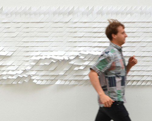 filip zieciak's wall structure reveals unseen patterns of natural forces