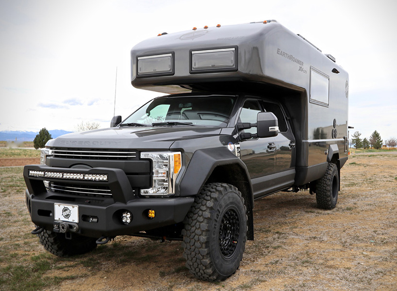 earth mover truck camper