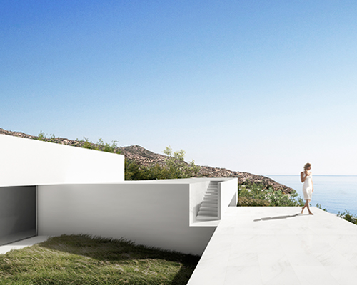 fran silvestre arquitectos plan zarid house as a system of terraces