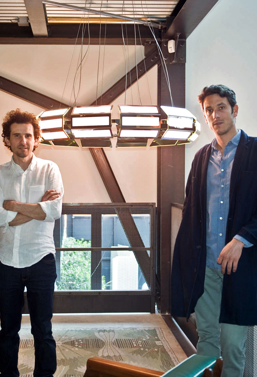 francesco meda francesco faccin samantha chandelier nilufar gallery designboom