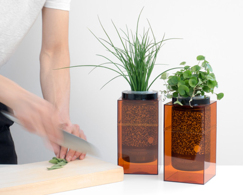 the spacepot hydroponic planter brings NASA grade farming to your kitchen
