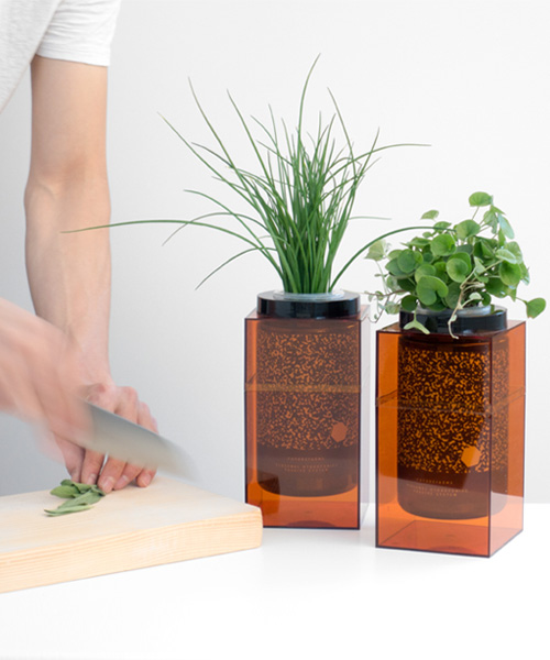 the spacepot hydroponic planter brings NASA grade farming to your kitchen