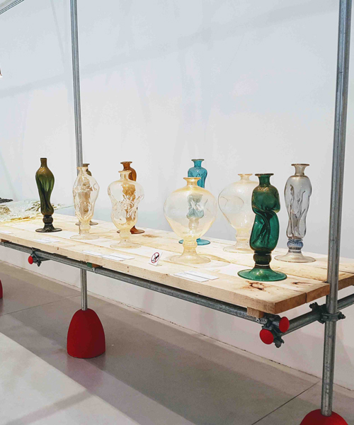 gaetano pesce's five glassmaking techniques at murano glass museum