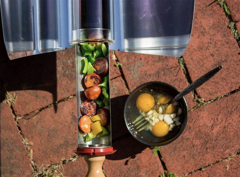 gosun solar cooker makes gourmet meals in 20 minutes