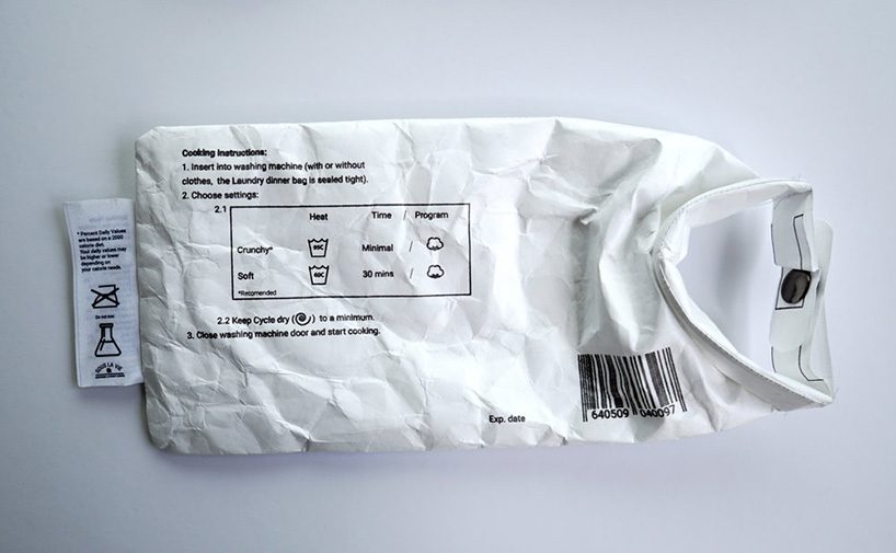 iftach gazit’s ready meals for the homeless can be cooked at the laundrette