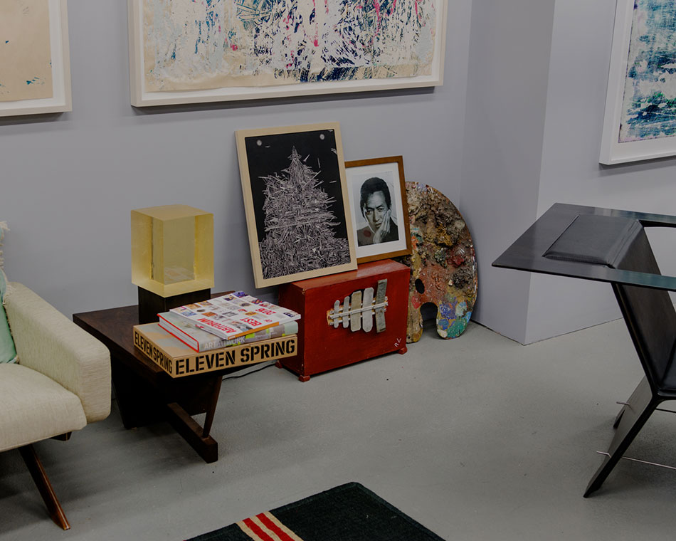 inside josé parlá's snøhetta-designed art studio in brooklyn