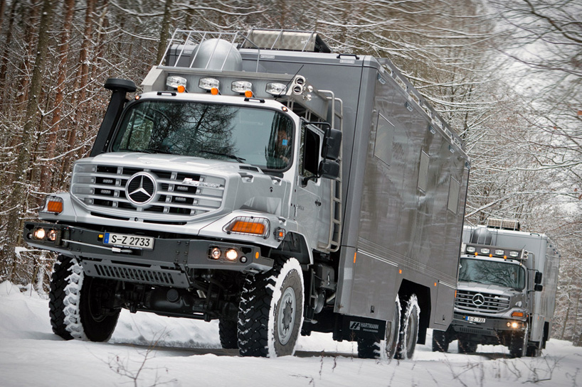 The Mercedes Benz Zestros 6x6 Is A Home On Wheels