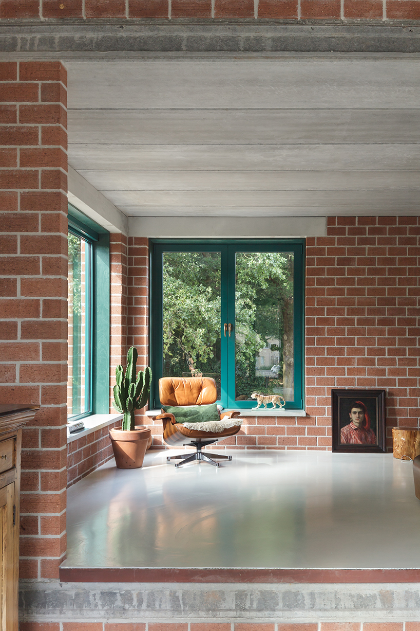 monadnock finishes brick-built atlas house outside eindhoven