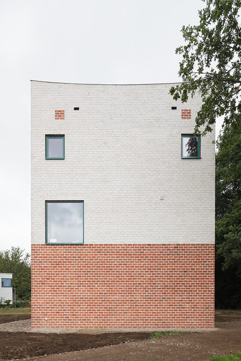 monadnock finishes brick-built atlas house outside eindhoven