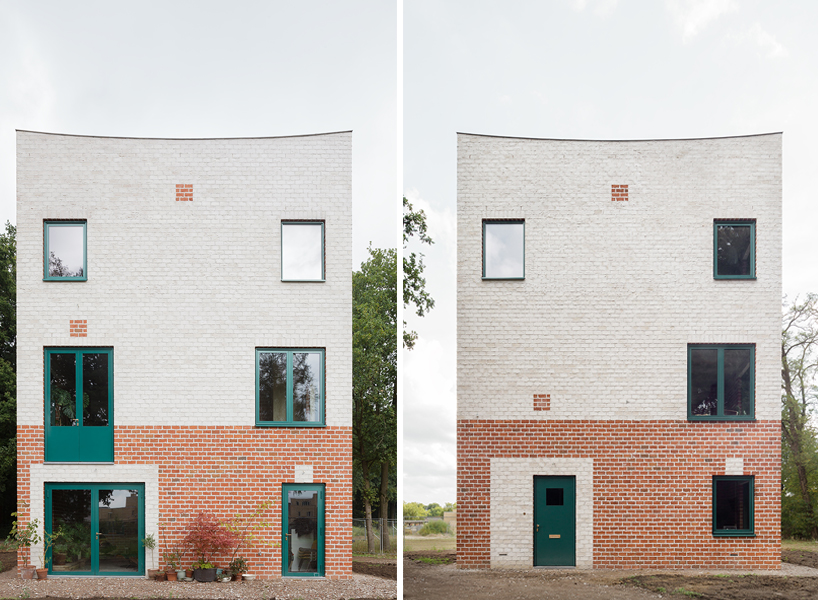 monadnock finishes brick-built atlas house outside eindhoven